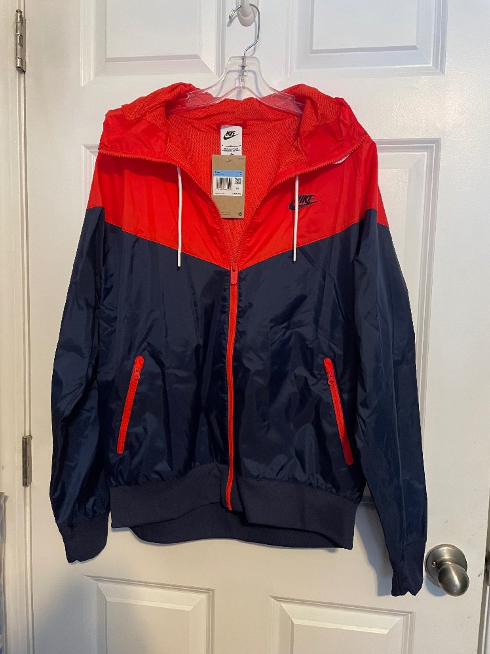 Nike Men’s Jacket Red and Blue Size Medium from Cobra Kai NWT